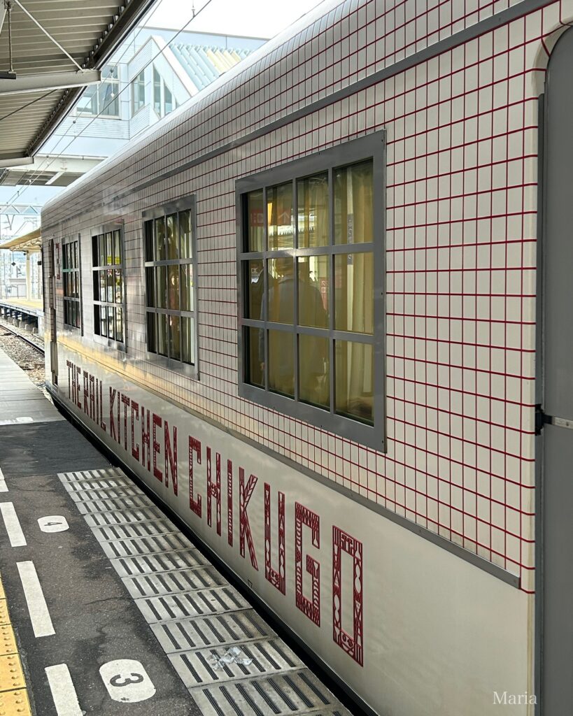 見たことのない柄の電車