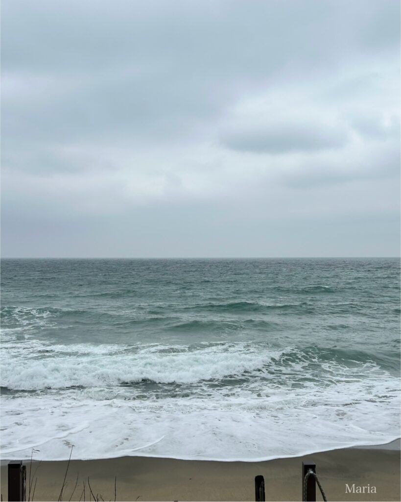 糸島の海の様子
