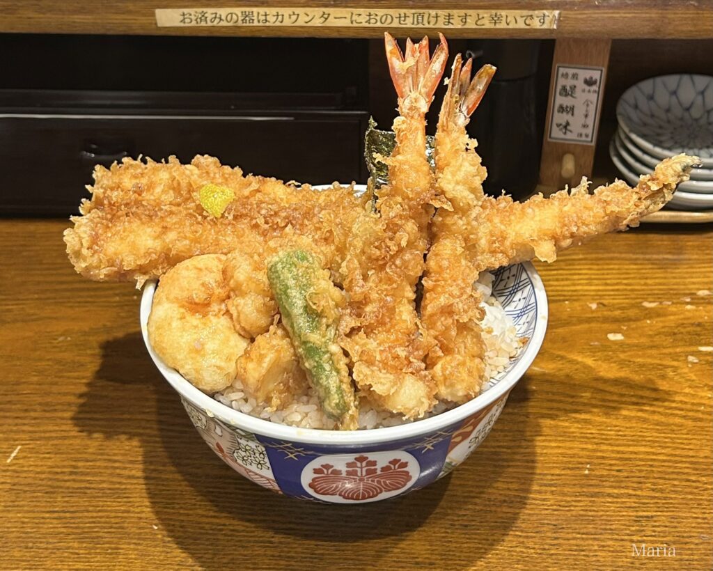 日本橋 天丼 金子半之助 日本橋総本店の江戸前天丼