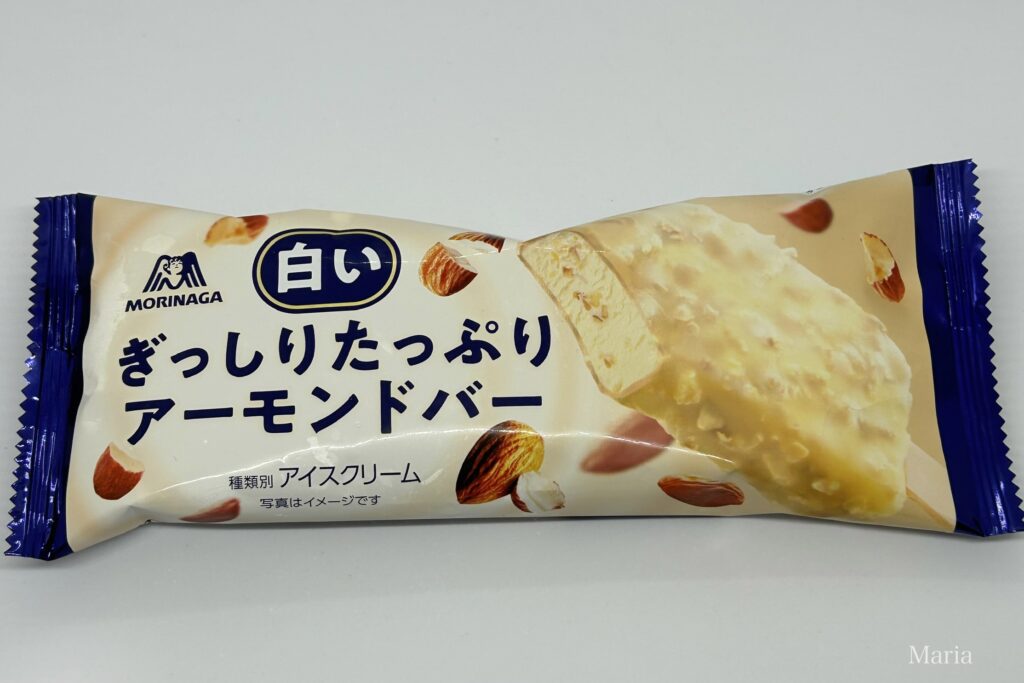 白いぎっしりたっぷりアーモンドバー(ファミリーマート)