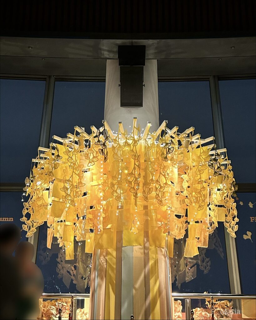 東京スカイツリー 展望デッキ イチョウ