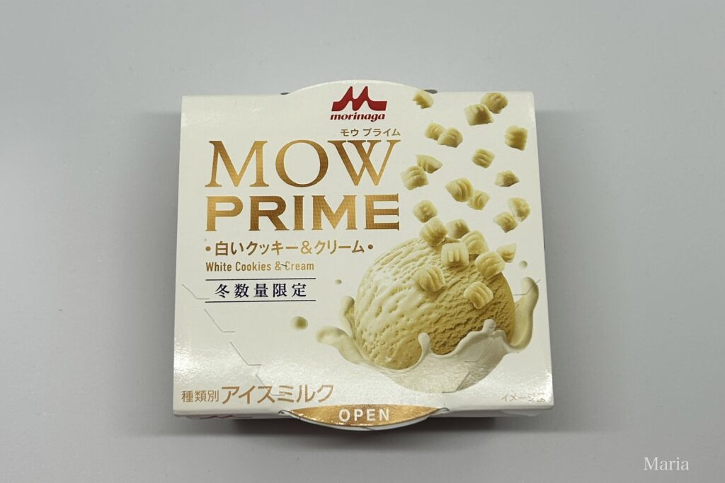 MOW PRIME(モウ プライム)白いクッキー＆クリーム（森永乳業）