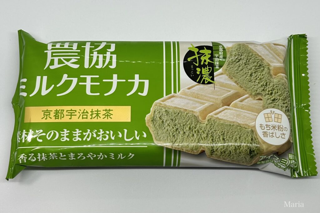 農協ミルクモナカ 京都宇治抹茶（協同乳業）