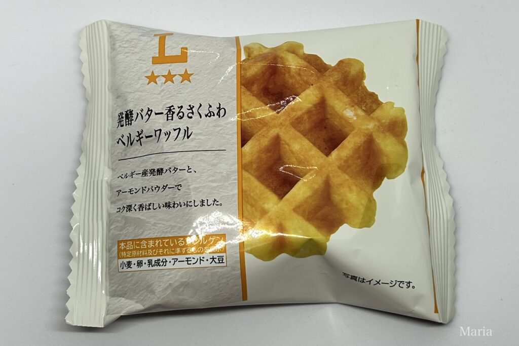発酵バター香るさくふわベルギーワッフル(ローソン)