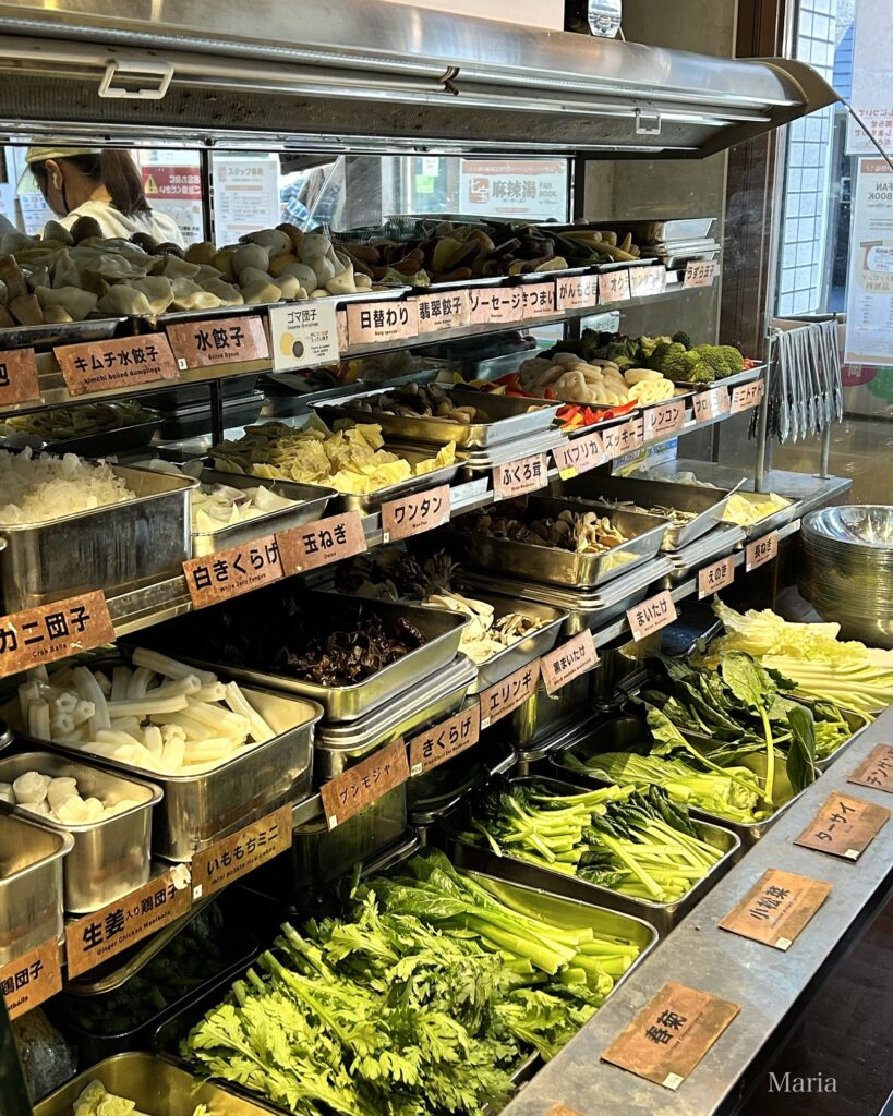 七宝麻辣湯 恵比寿店 トッピング