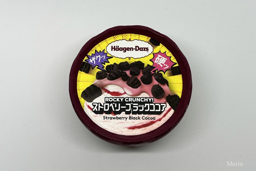 ROCKY CRUNCHY! ストロベリーブラックココア（ハーゲンダッツ）