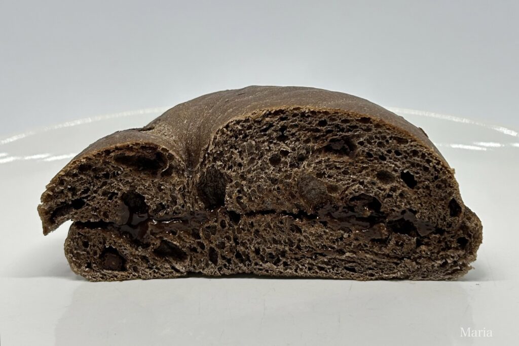 ７Ｐ チョコベーグルサンド チョコクリーム（セブン-イレブン）