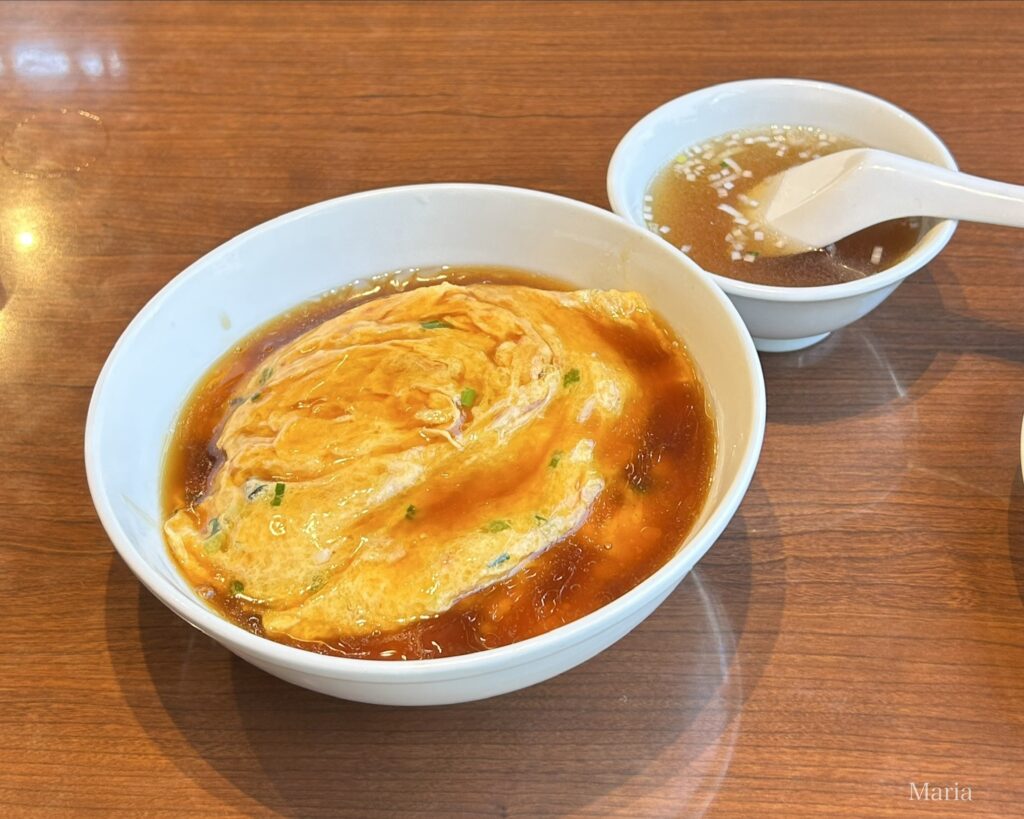 銀座天龍 本店 懐かしい天津丼（醤油あんかけ）